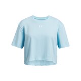 Under Armor Girls' Crop Sportstyle Logo T Shirt Front_Flat
