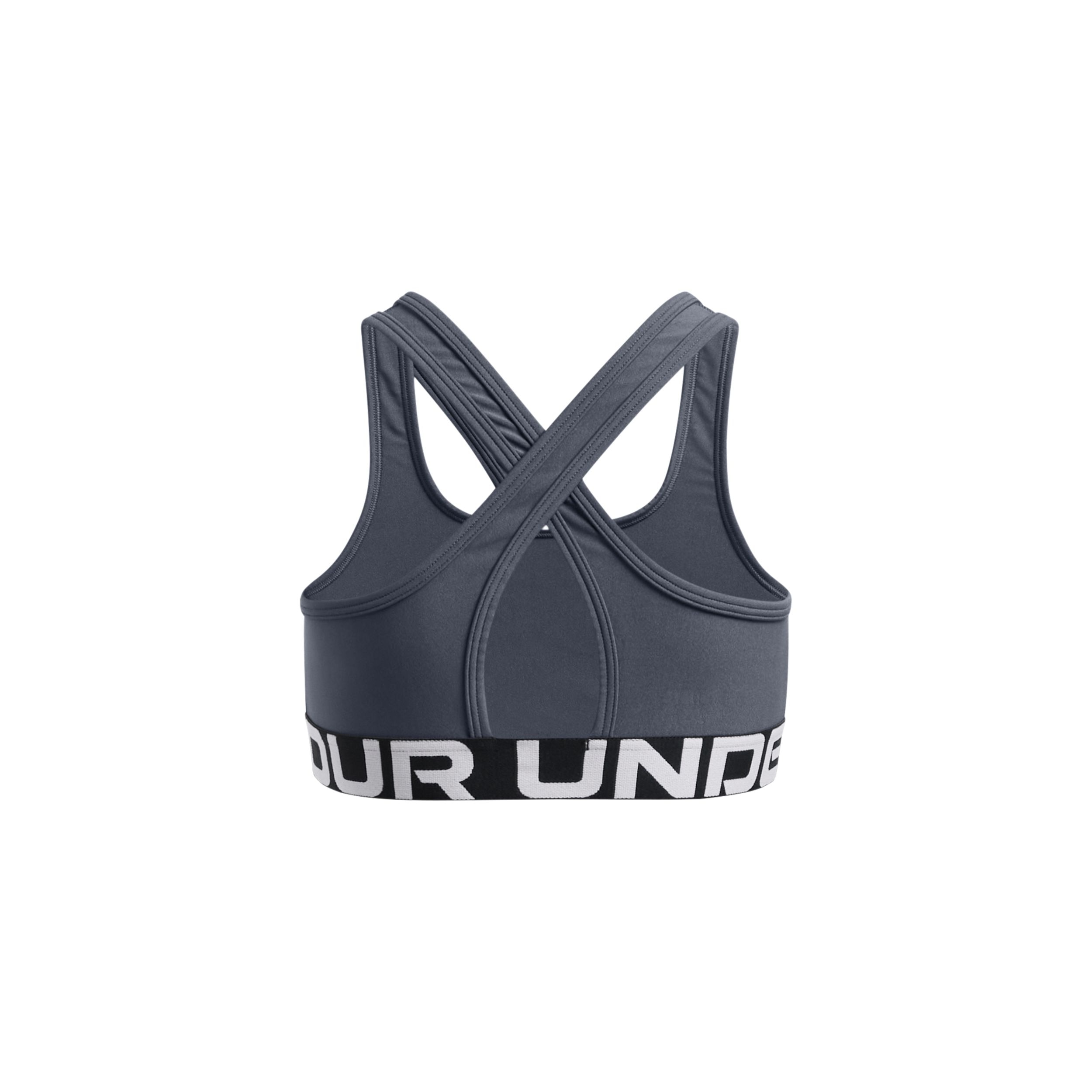 Under Armour Kids' Crossback HeatGear Sports Bra