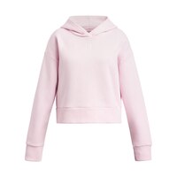 Under Armour Girls' Rival Fleece Hoodie Front_Flat