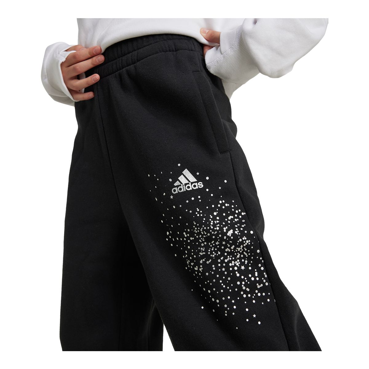 adidas Girls' Glam Sweat Pants