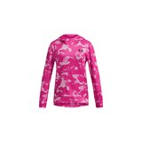 Under Armour Girls' Armour Fleece® Printed Hoodie Front_Flat