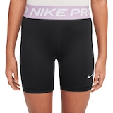 Nike Pro Girls' Dri-FIT 5 Inch Shorts Front_Flat