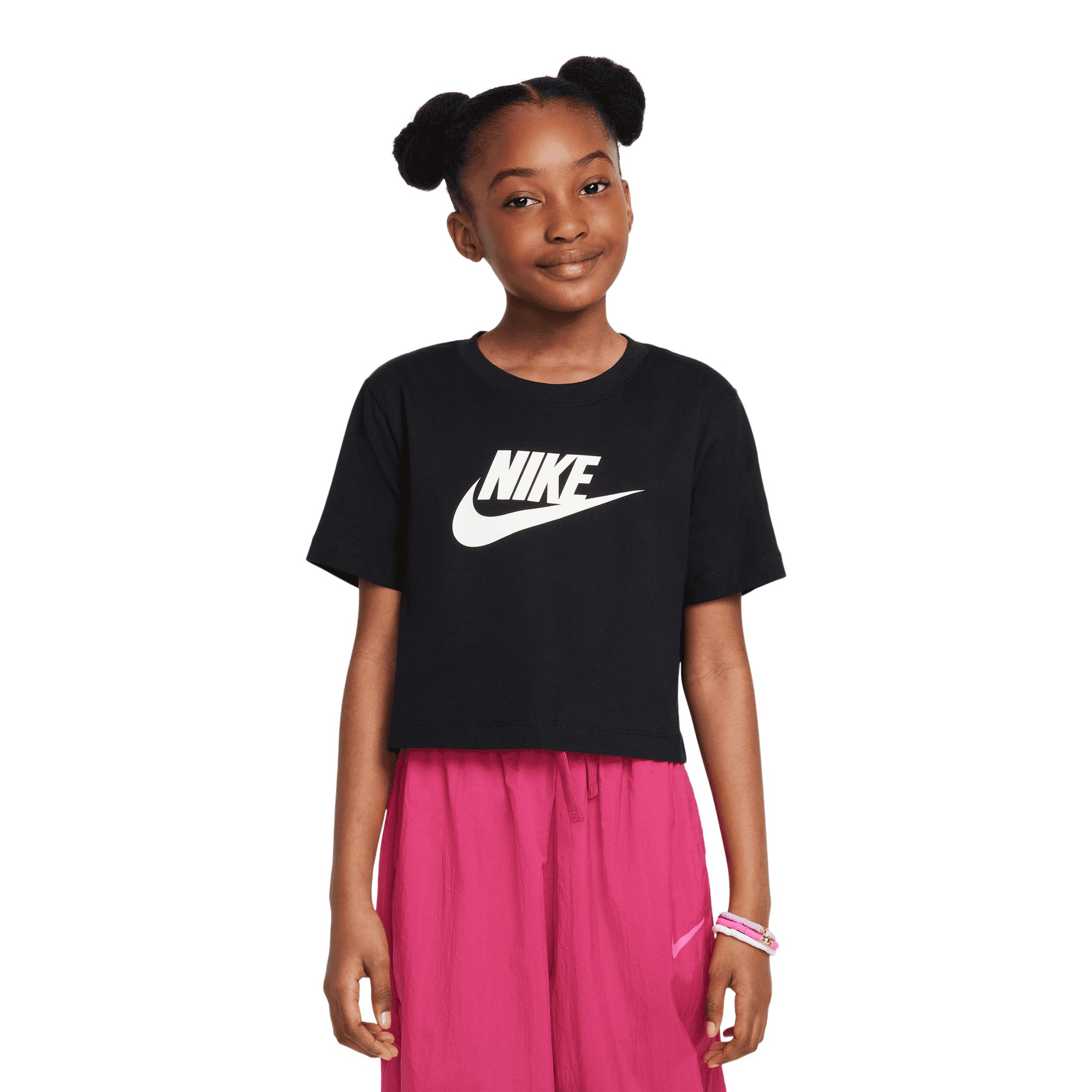 Nike Sportswear Girls' Futura Crop T Shirt