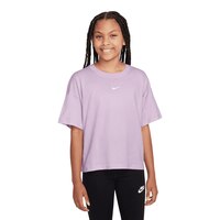 Nike Sportswear Girls' Essential Boxy T Shirt Front_Flat