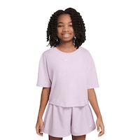Nike Girls' Dri-FIT One Loose T Shirt Front_Flat