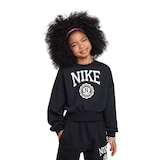 Nike Sportswear Girls' Club Football Boxy Sweatshirt Front_Flat