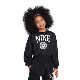 Nike Sportswear Girls' Club Football Boxy Sweatshirt