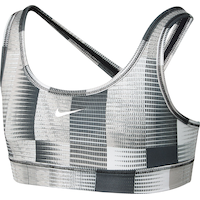 Nike Pro Girls' Dri-FIT Reversible Sports Bra Front_Angled_Left