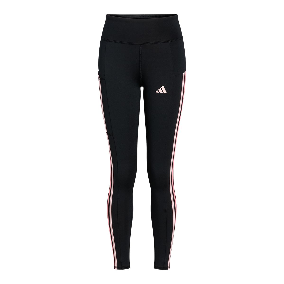 adidas Girls' 3-Stripe Cell Pocket Tights