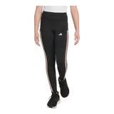 adidas Girls' 3-Stripe Cell Pocket Tights Front_Flat