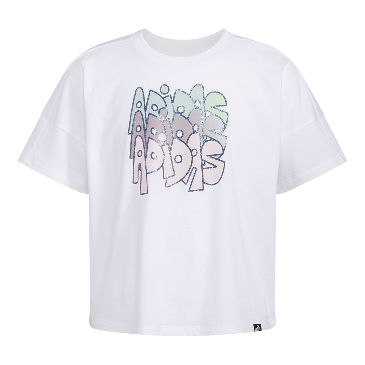 adidas Girls' Loose Boxy T Shirt