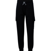 New Balance Girls' Fleece Cargo Pocket Jogger Pants Front_Flat