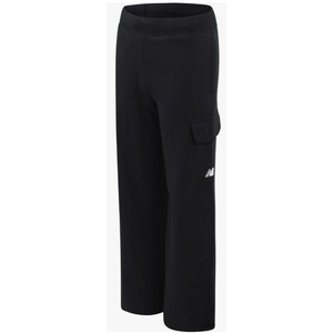 New Balance Girls' Fleece Wide Leg Cargo Pants