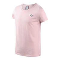 New Balance Girls' T Shirt Front_Three_Fourths_Angled_Left