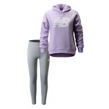 New Balance Girls' Legging And Hoodie Set Front_Flat