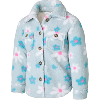 Ripzone Kids' Alessia Buffalo Plaid Fleece Hooded Shirt