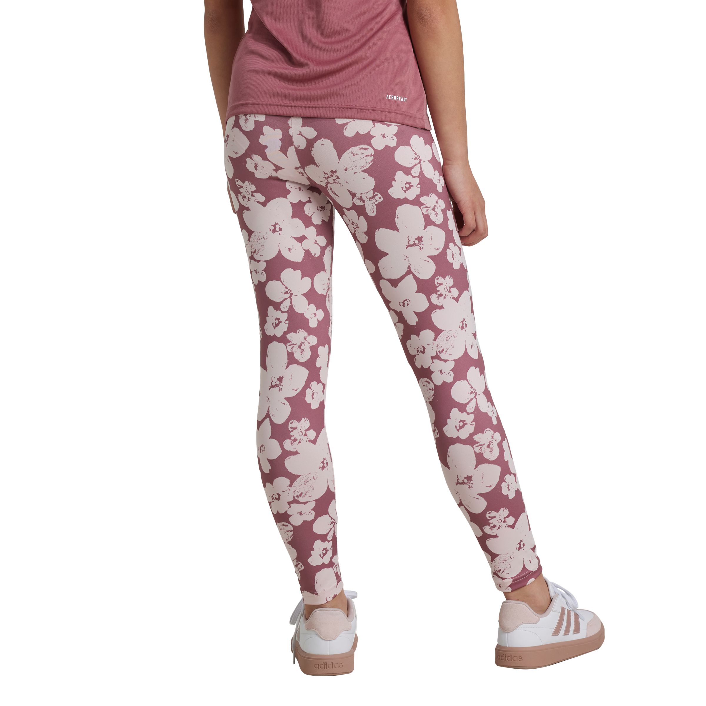 adidas Kids' Train Essentials Seasonal Printed 7/8 Leggings