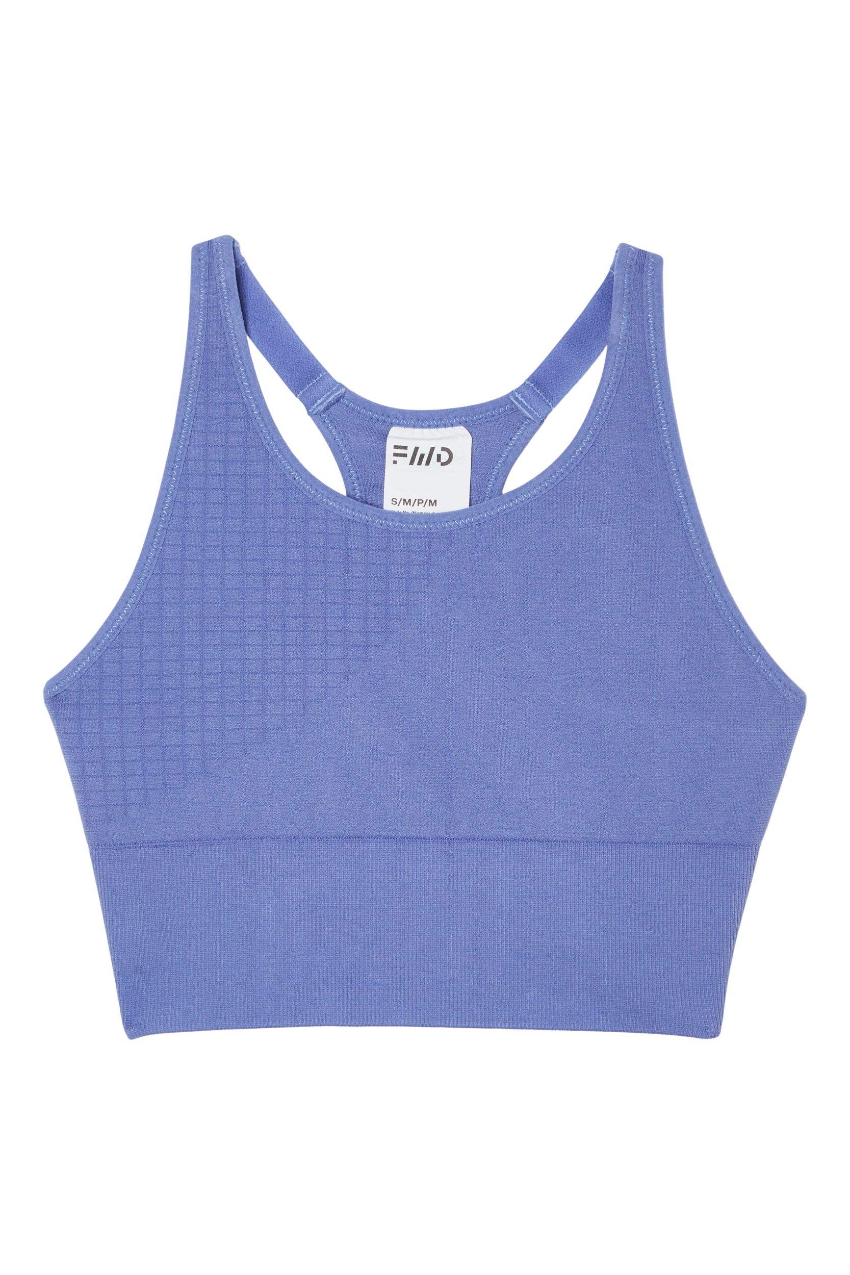 FWD Kids' High Neck Seamless Sports Bra
