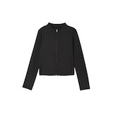 FWD Girls' HIIT Knit Full Zip Jacket Front_Flat