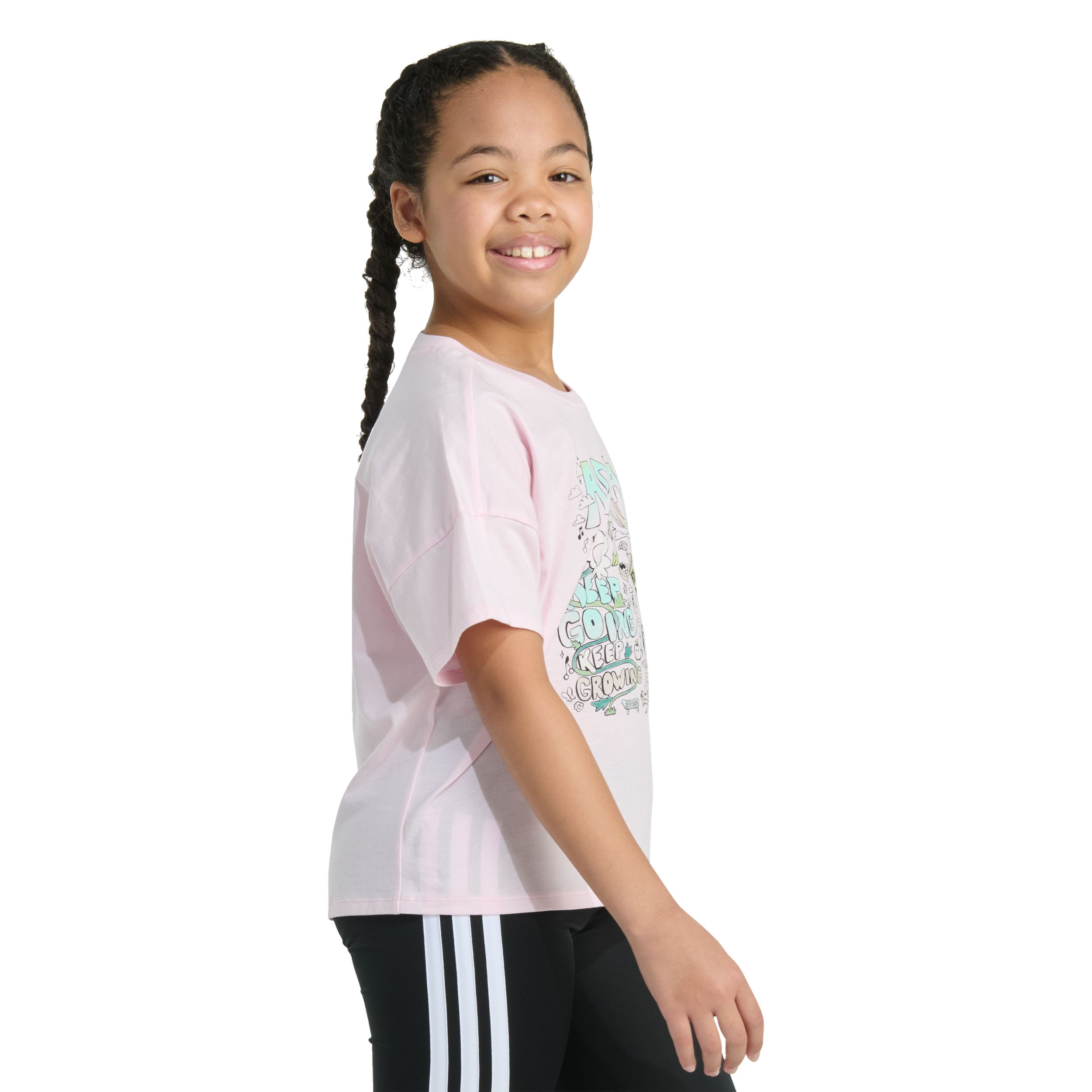 adidas Kids' Drop Shoulder T-shirt