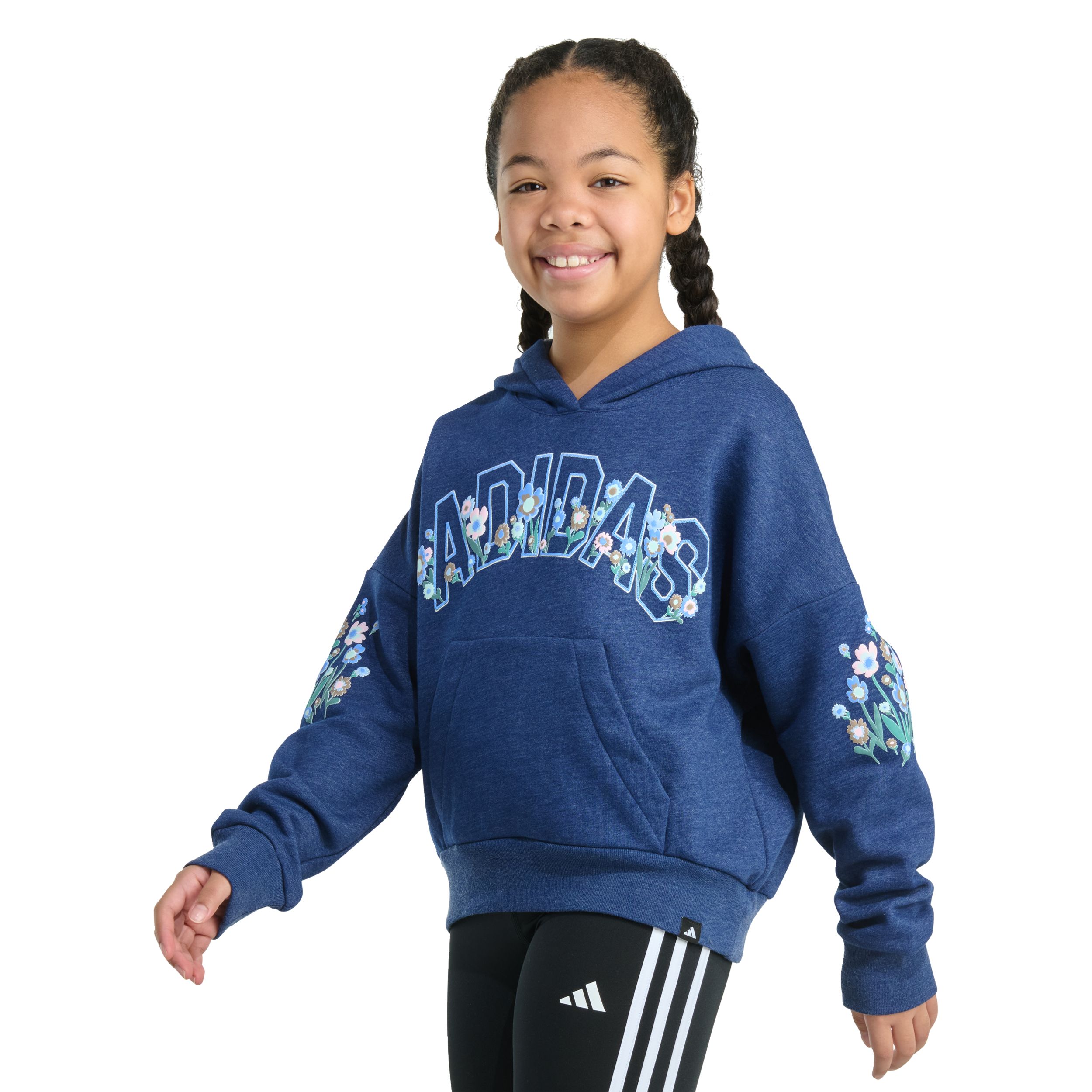 adidas Girls' HTR Multi GRX Hoodie