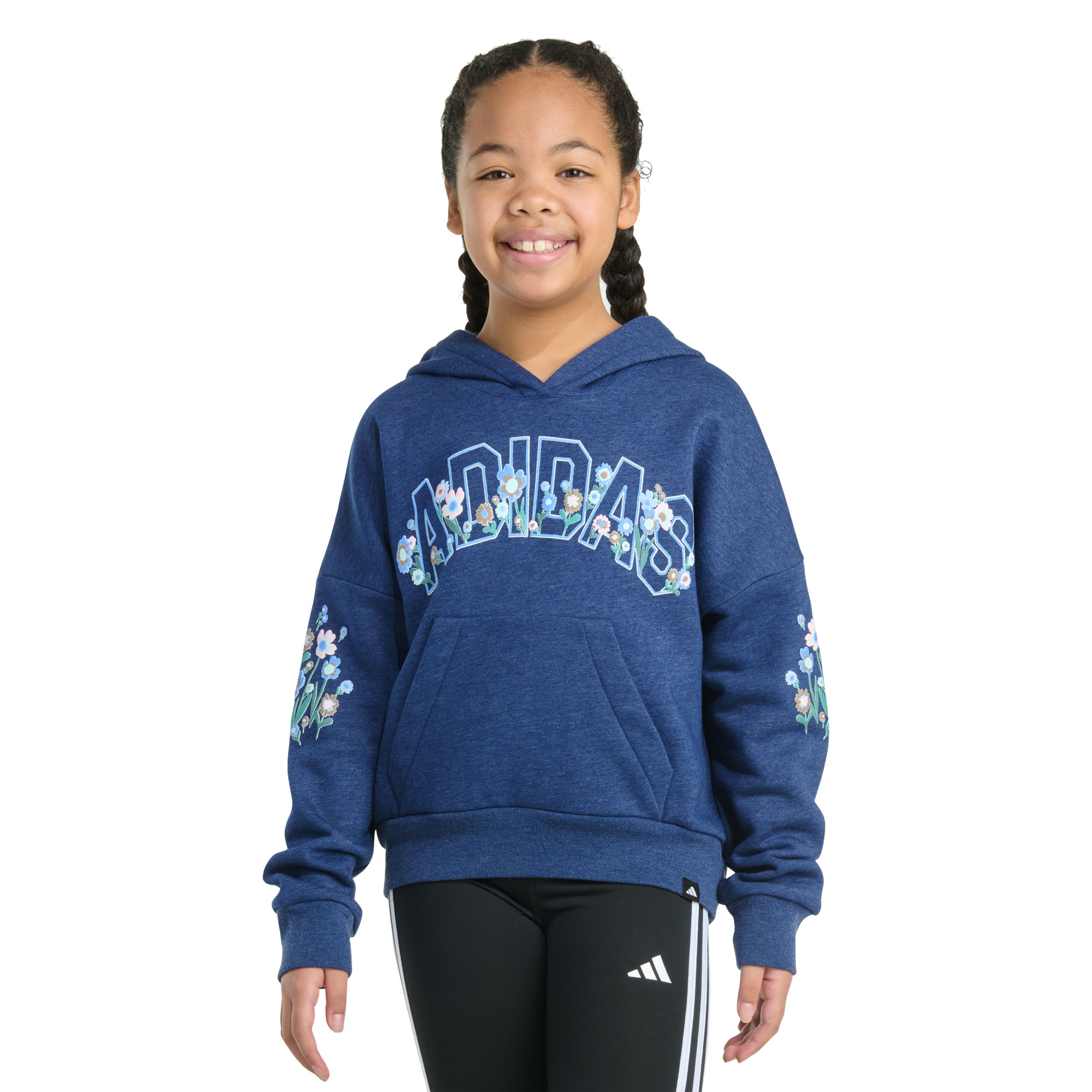 adidas Girls' HTR Multi GRX Hoodie