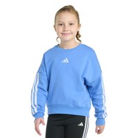 adidas Kids' 3-stripe Long Sleeve Pullover Front_Flat