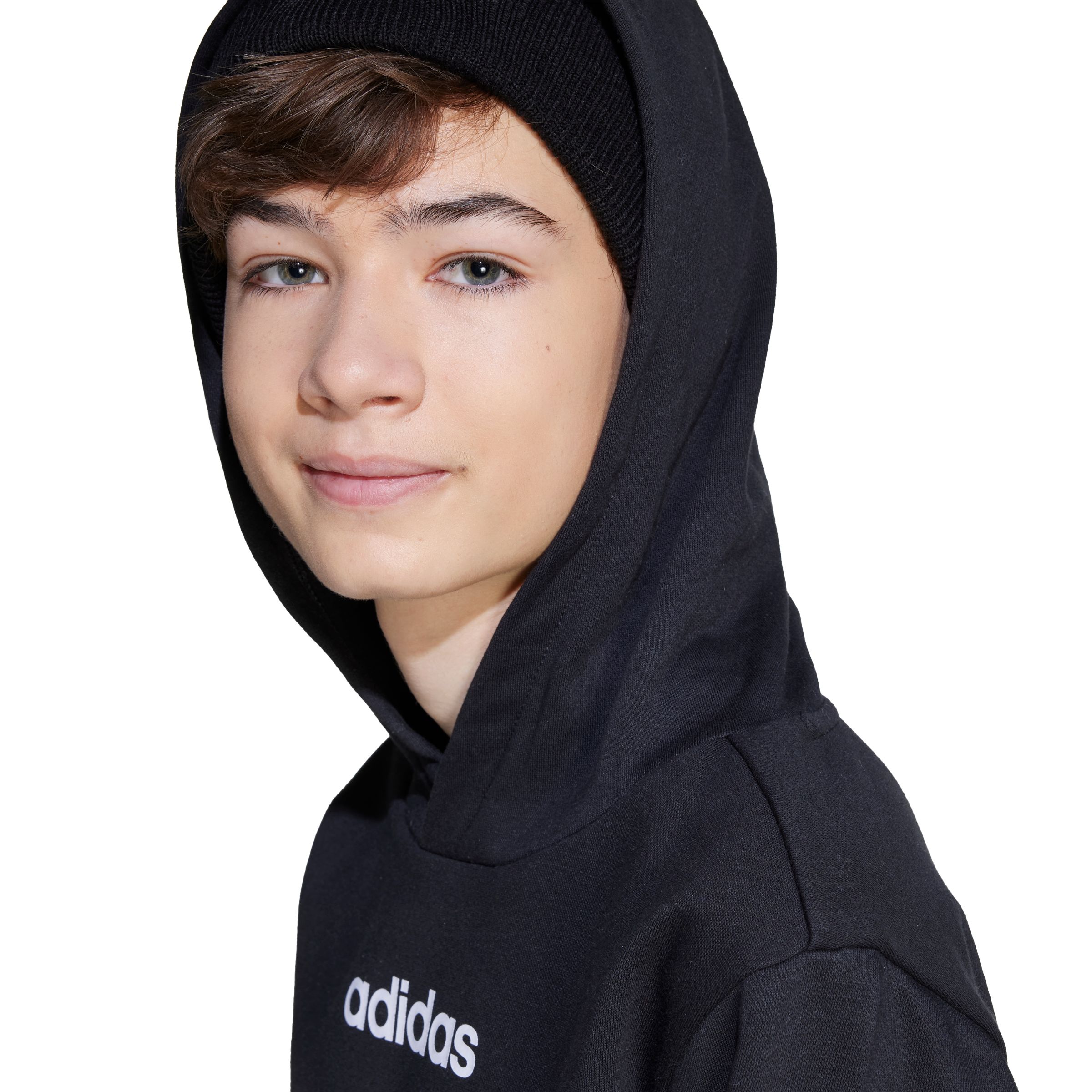 adidas Kids' Linear Fleece Hoodie