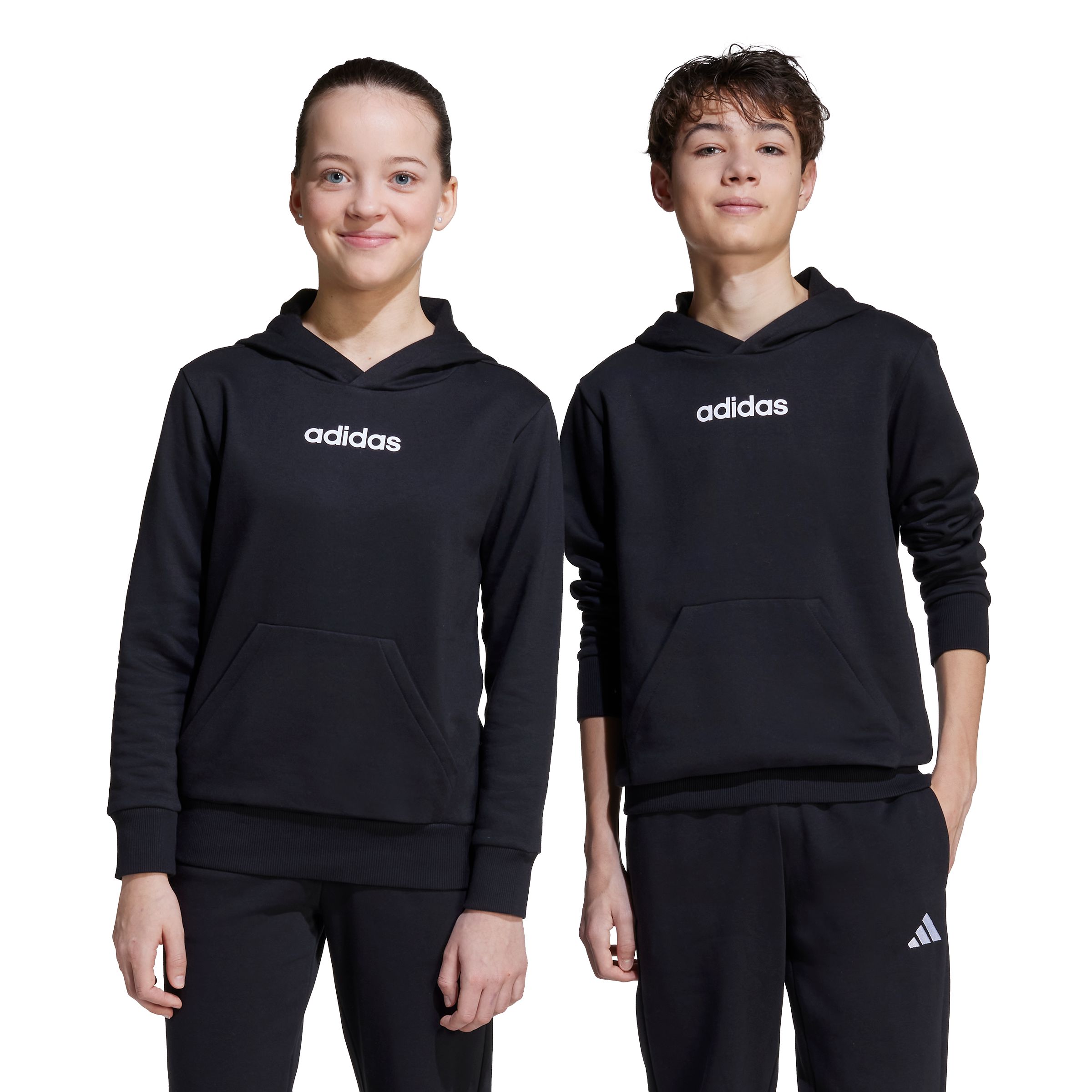 adidas Kids' Linear Fleece Hoodie