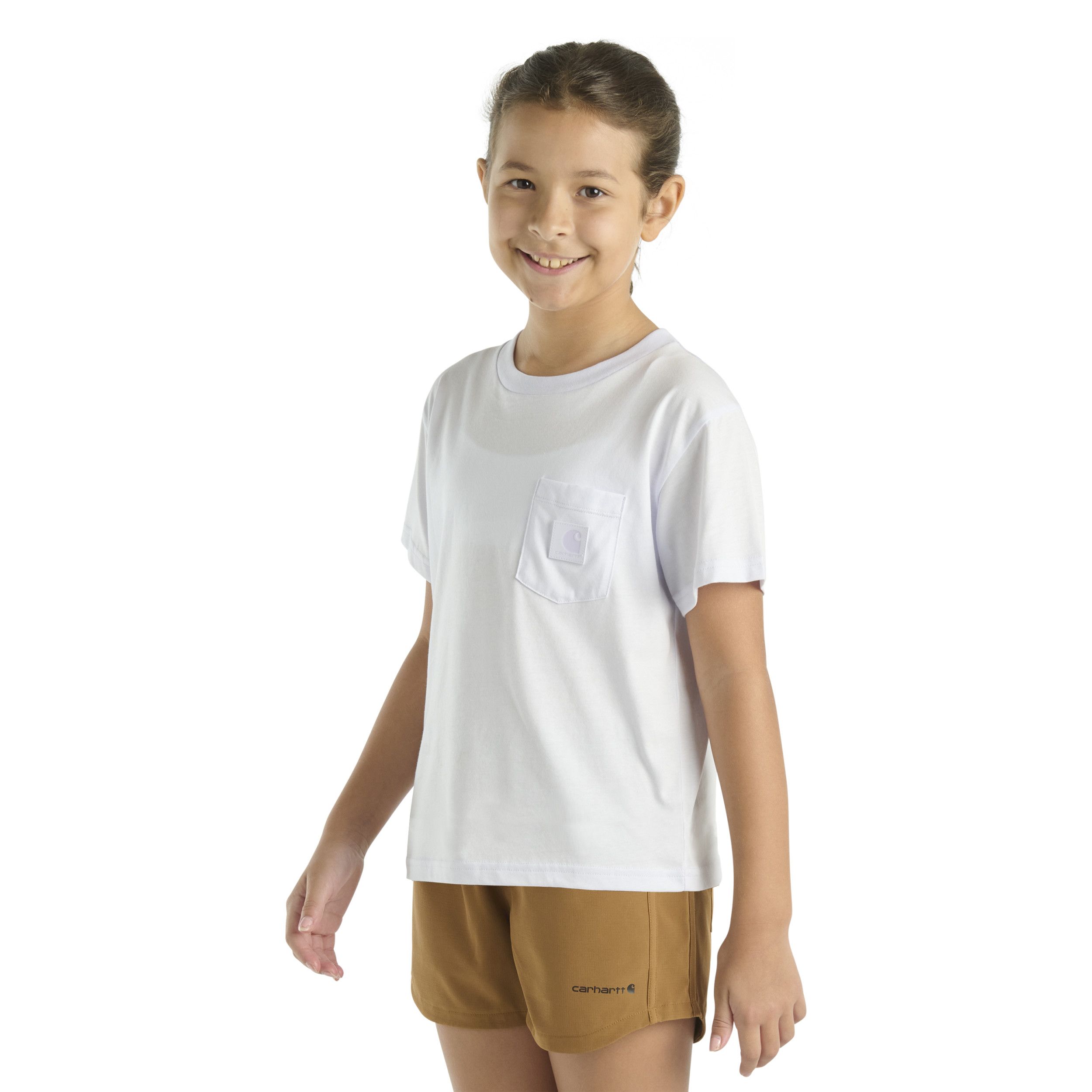 Carhartt Girls' Short Sleeve Tonal T-Shirt