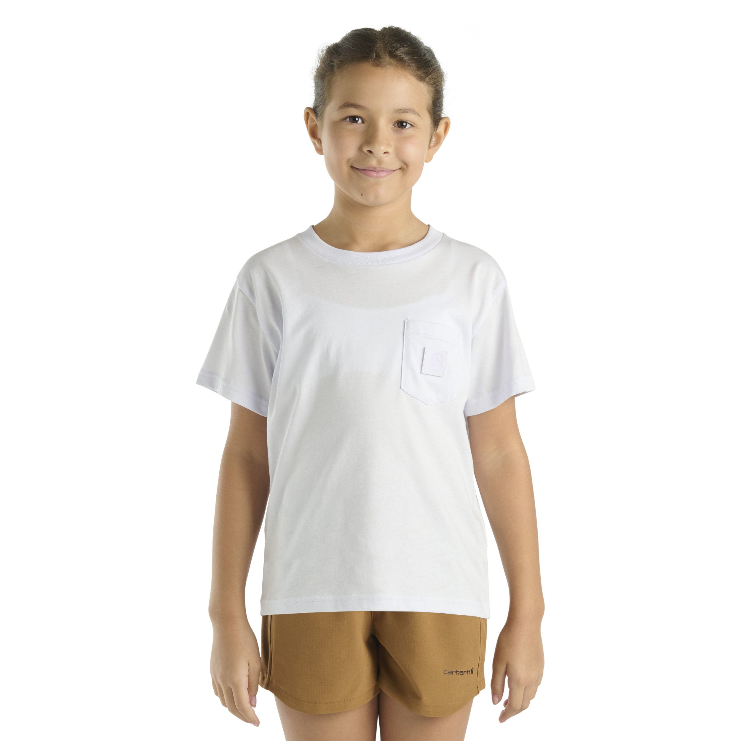 Carhartt Girls' Short Sleeve Tonal T-Shirt