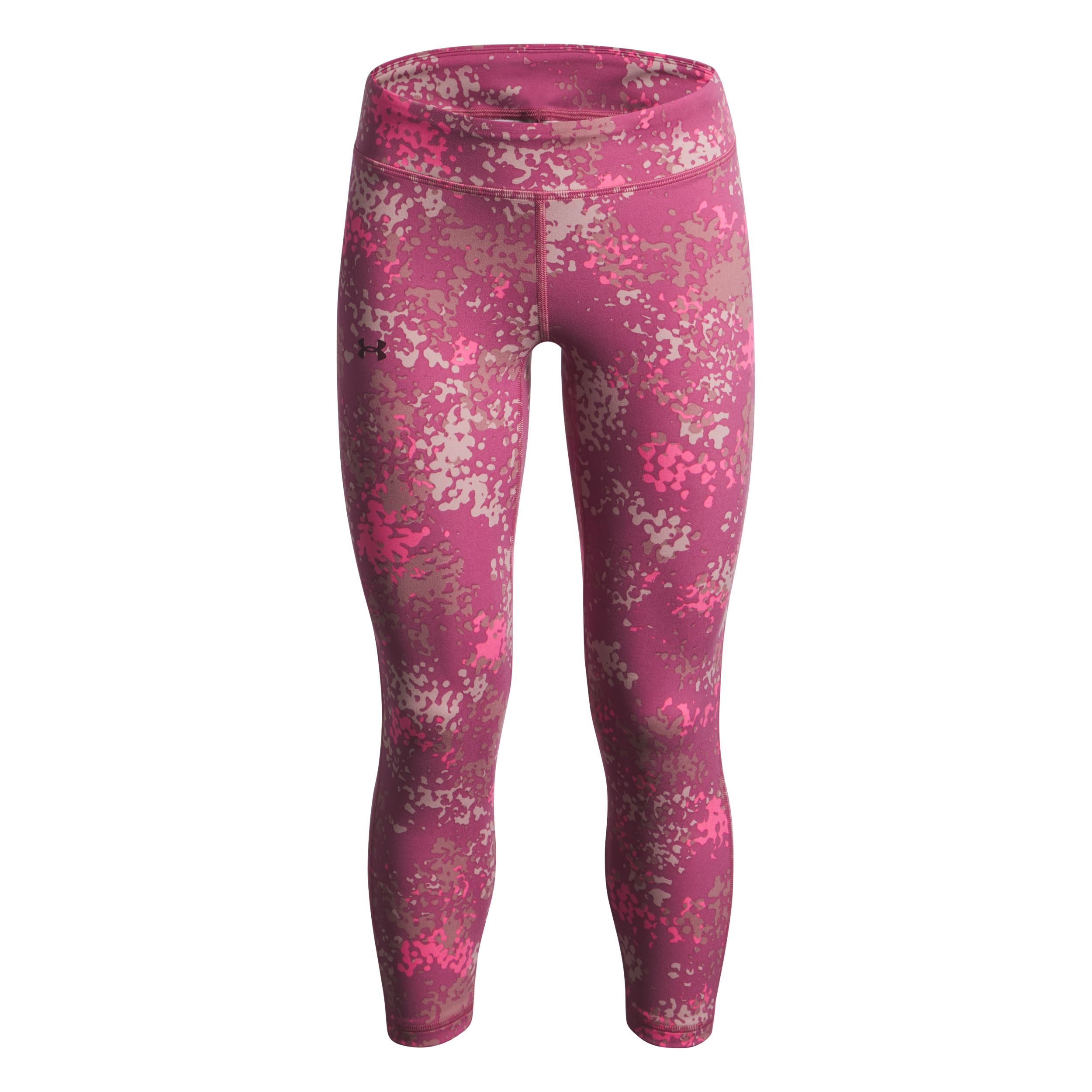 Under Armor Girls' Motion Printed Ankle Crop Leggings
