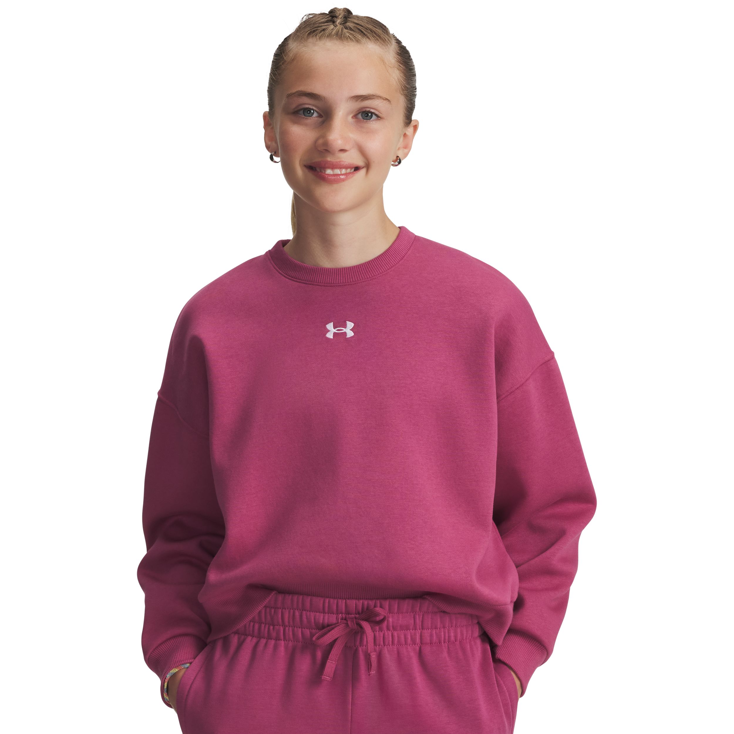 Under Armour Kids' Rival Fleece Oversized Sweatshirt