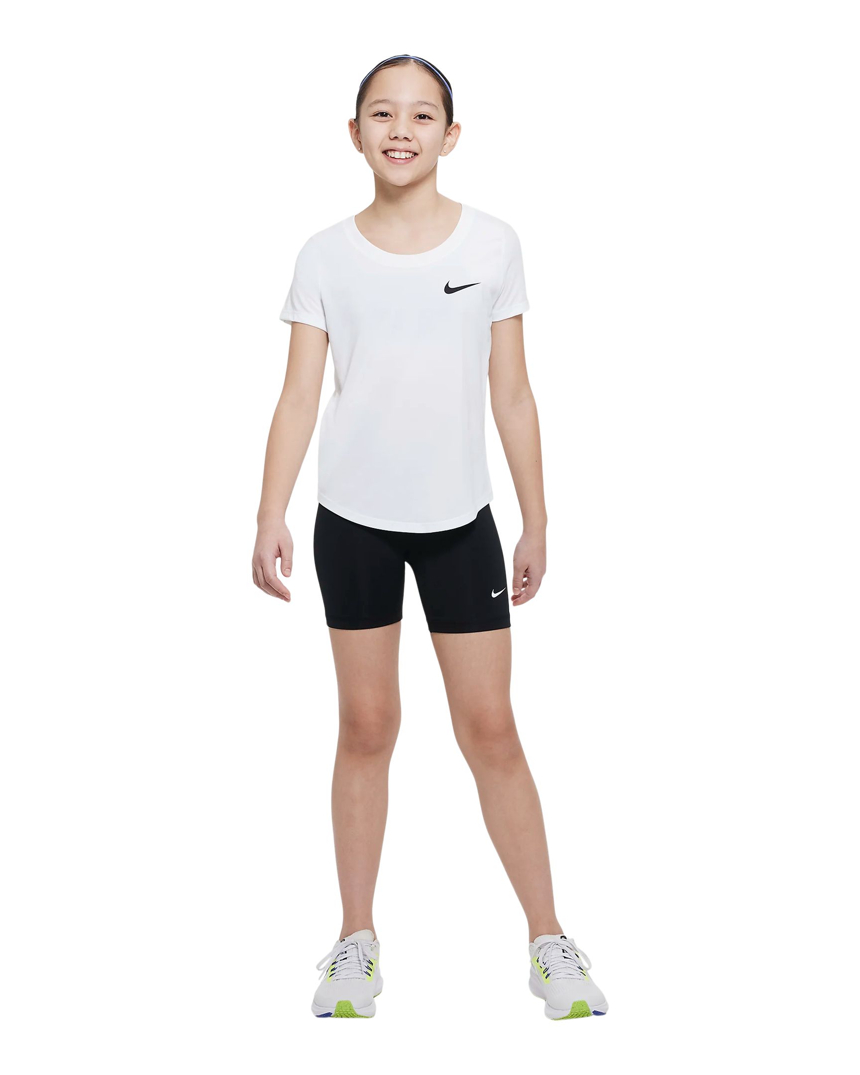 Nike Pro Girls' Dri-FIT 5 Inch Shorts