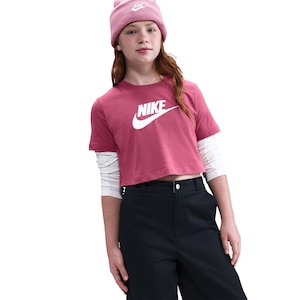 Nike Sportswear Girls' Futura Crop T Shirt