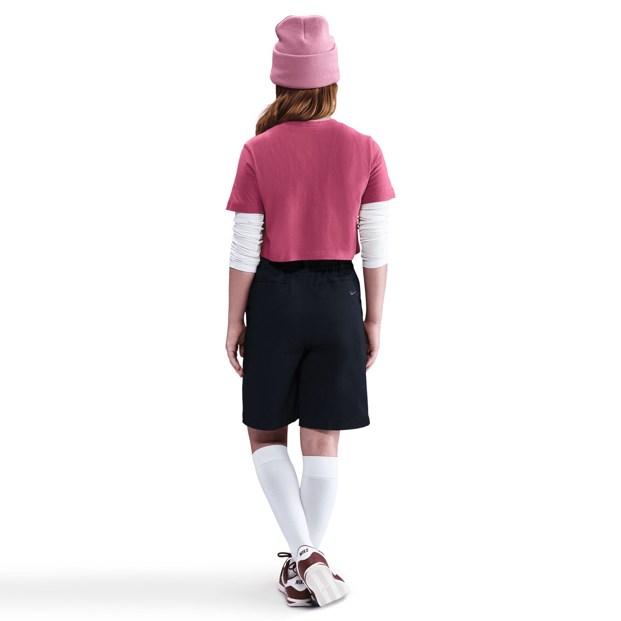 Nike Sportswear Girls' Futura Crop T Shirt