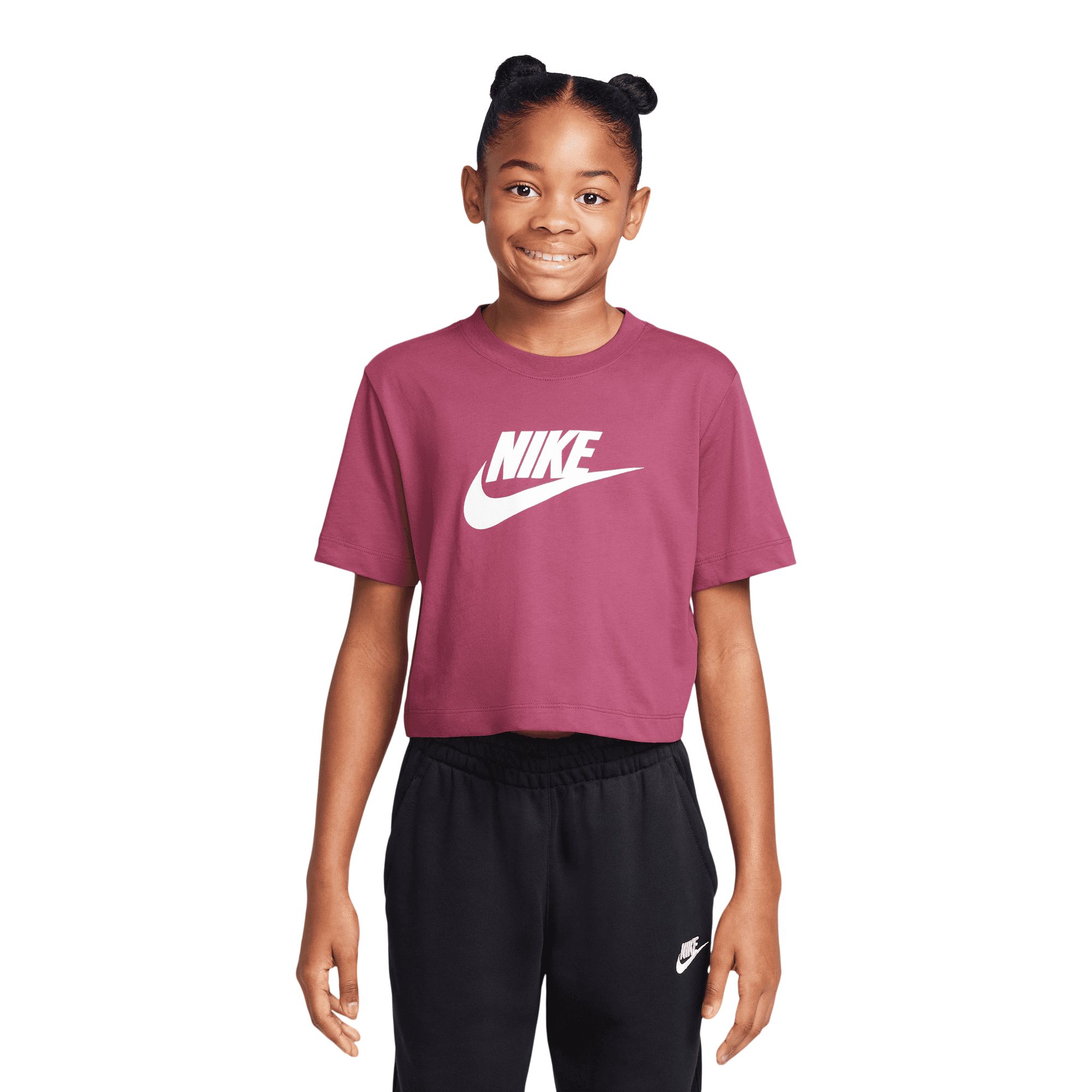 Nike Sportswear Girls' Futura Crop T Shirt