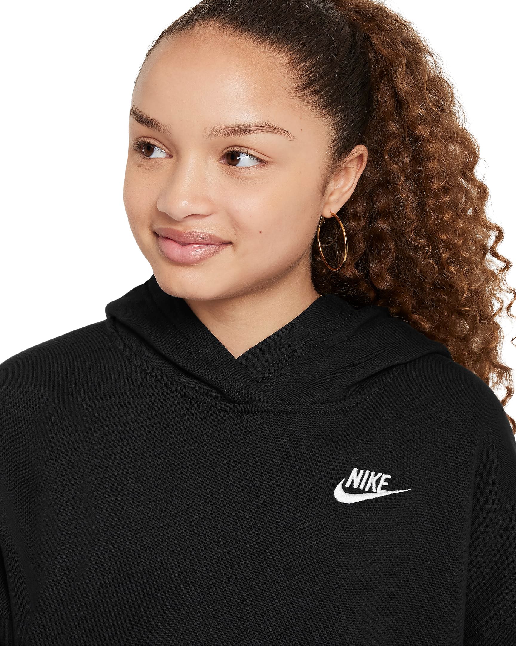 Nike Sportswear Girls' Club Oversized Pullover Hoodie
