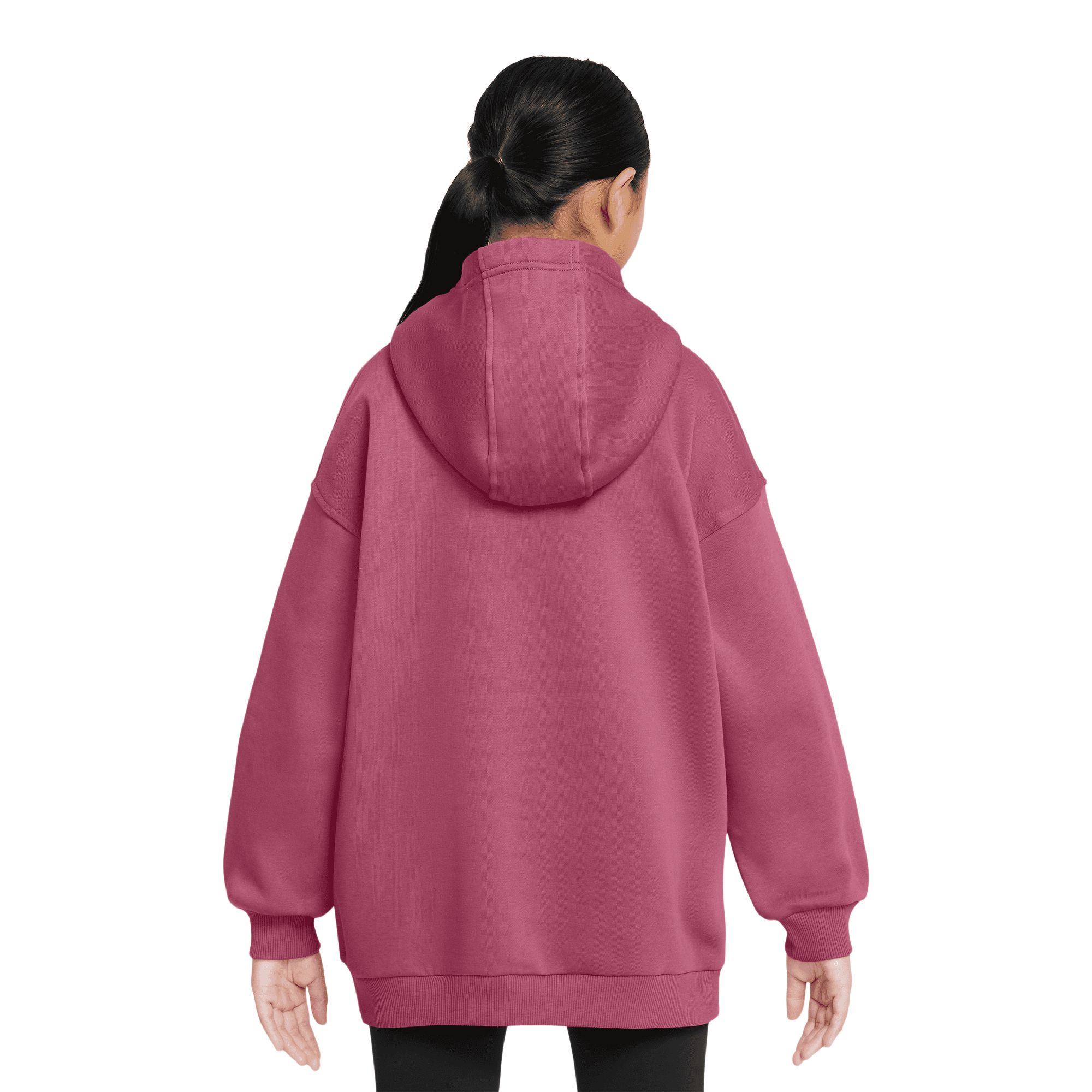 Nike Sportswear Girls' Club Oversized Pullover Hoodie