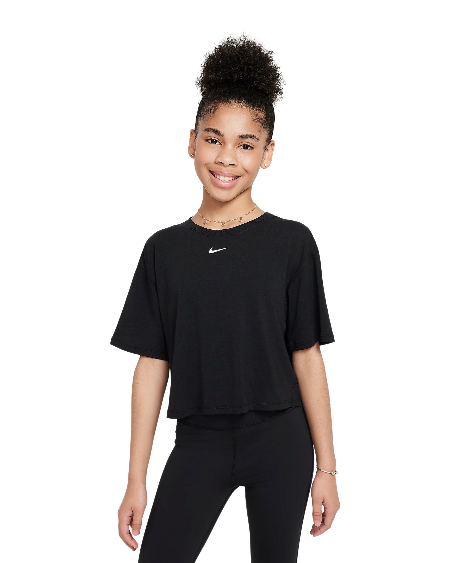 Nike Girls' Dri-FIT One Loose T Shirt
