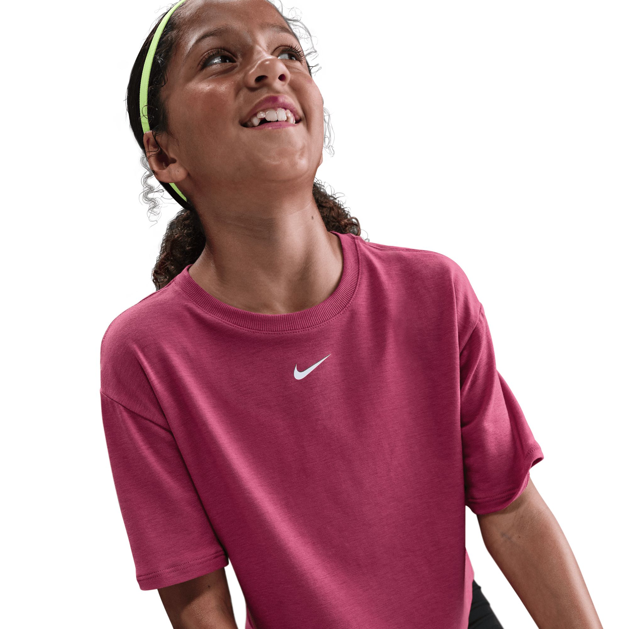 Nike Girls' Dri-FIT One Loose T Shirt