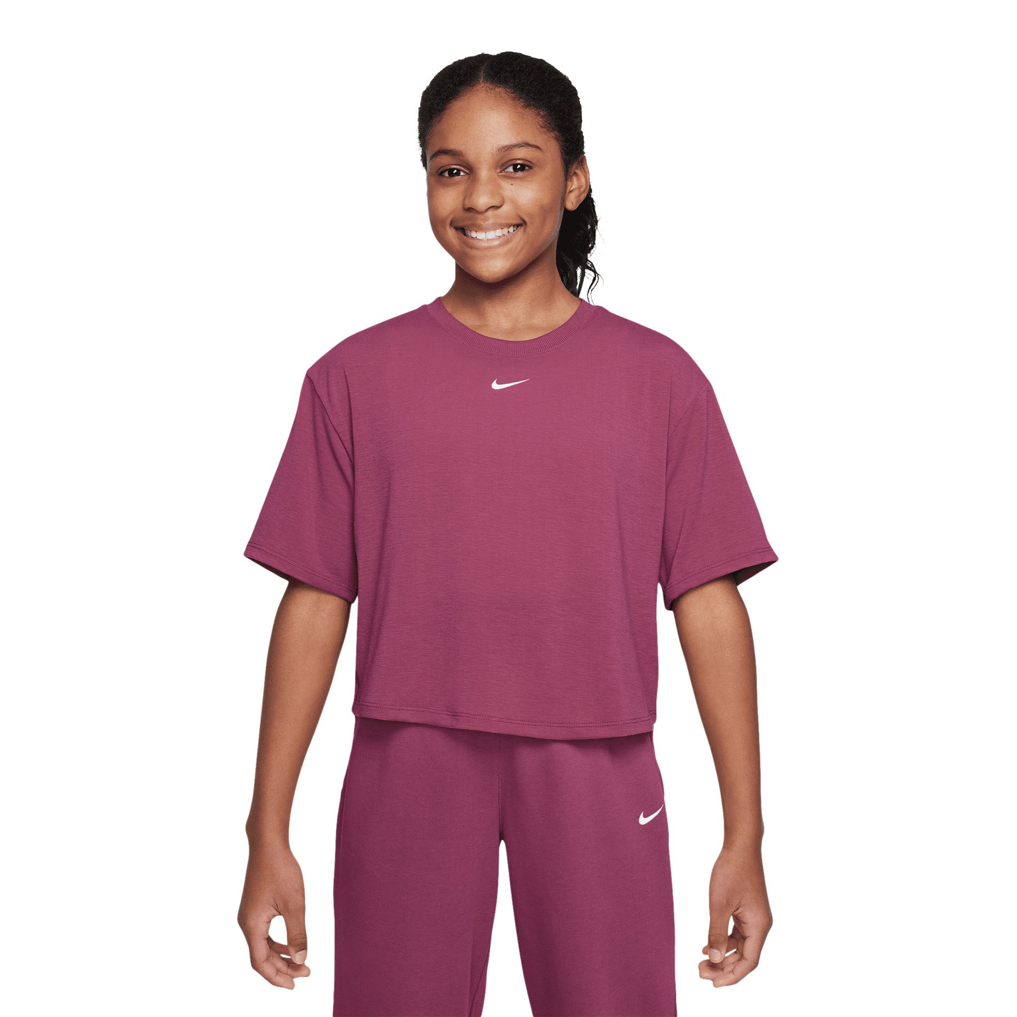 Nike Girls' Dri-FIT One Loose T Shirt