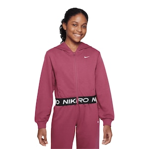 Nike Pro Girls' Dri-FIT Fleece Full Zip Hoodie