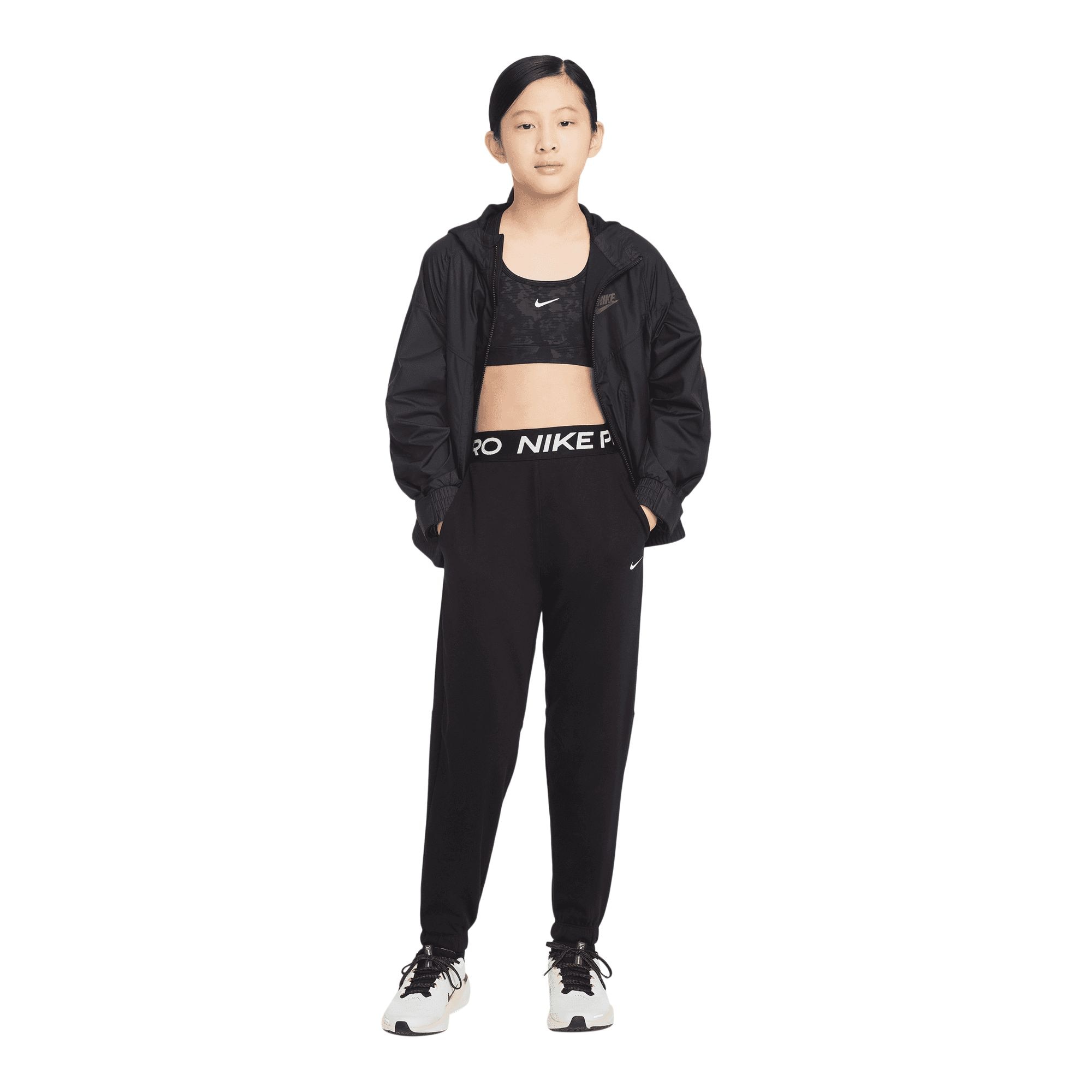 Nike Pro Girls' Dri-FIT Fleece Jogger Pants