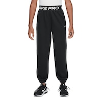 Nike Pro Girls' Dri-FIT Fleece Jogger Pants Front_Flat