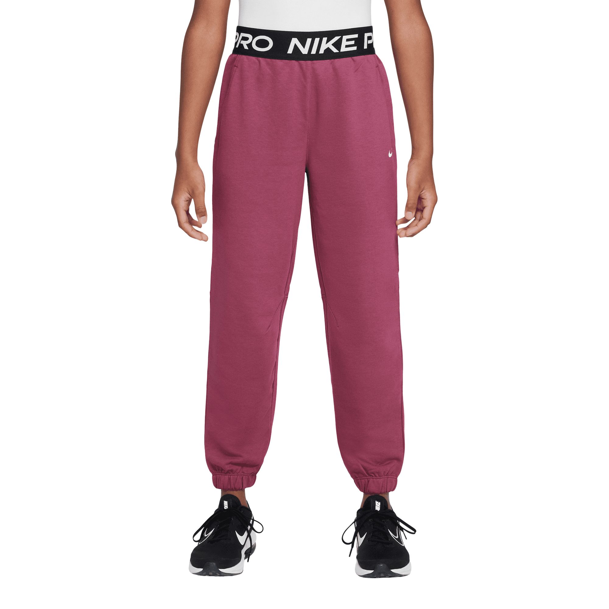 Nike Pro Girls' Dri-FIT Fleece Jogger Pants