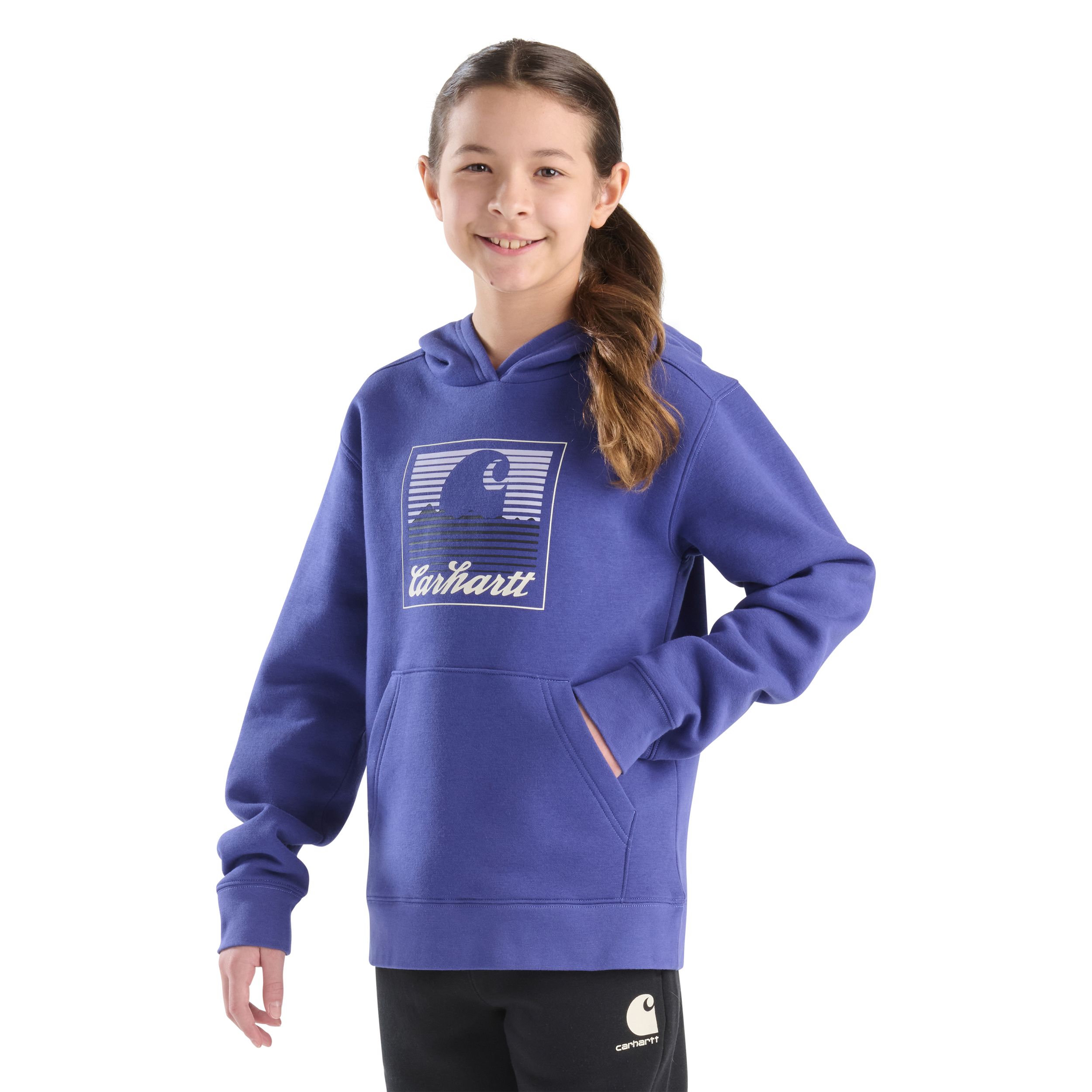 Carhartt Girls' Long Sleeve Graphic Sweatshirt