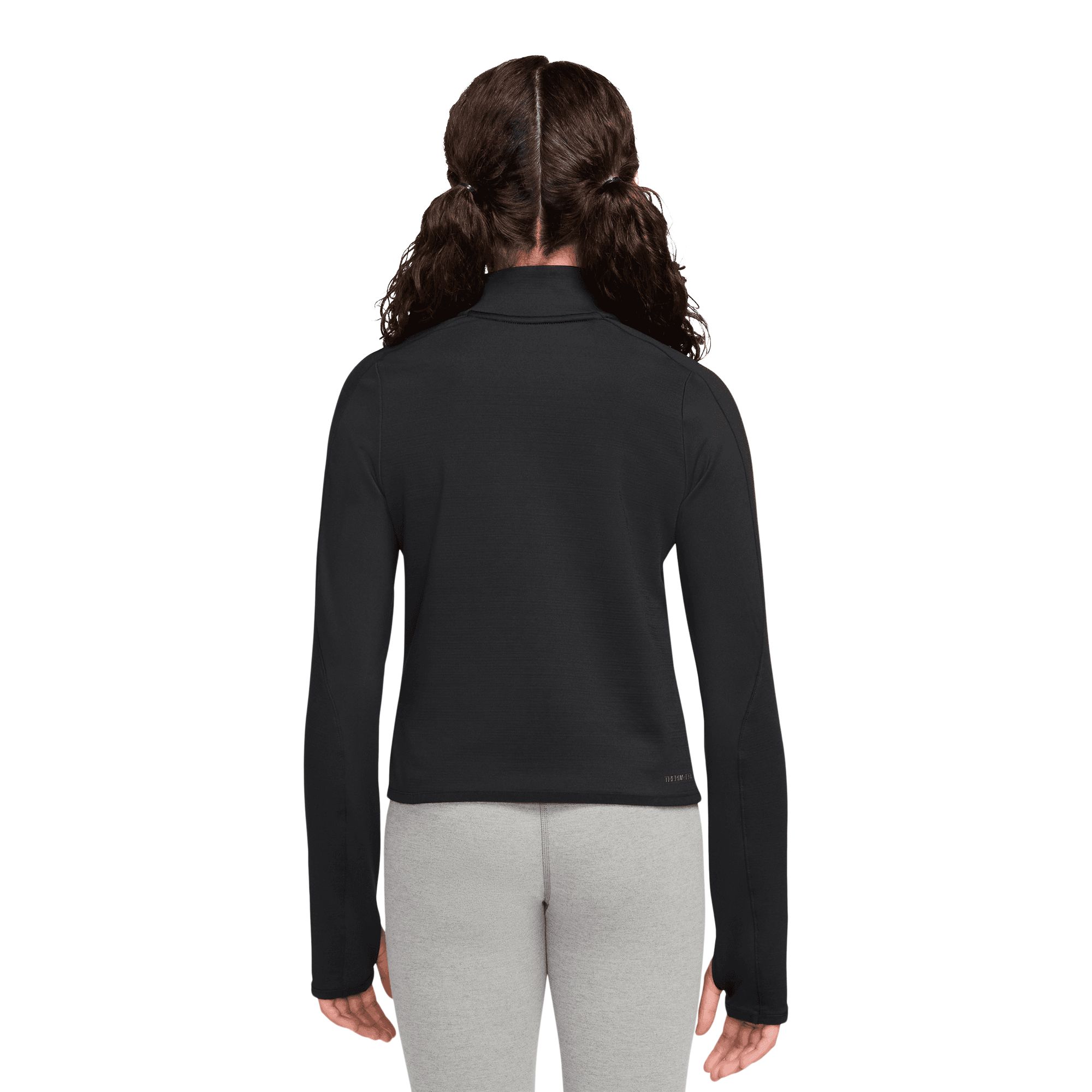 Nike Pro Girls' TreeFleece 1/2 Zip Long Sleeve Sport Pack Shirt