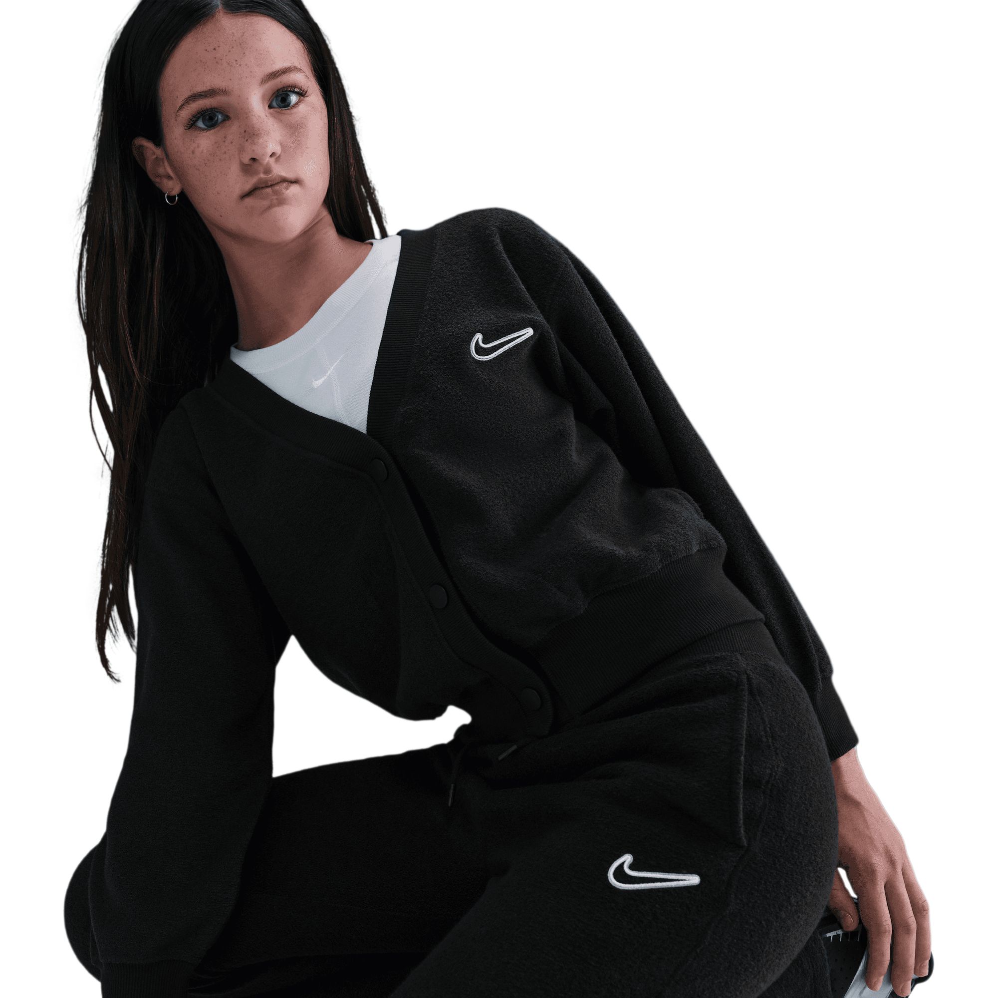 Nike Sportswear Girls' Cozy Fleece Pants