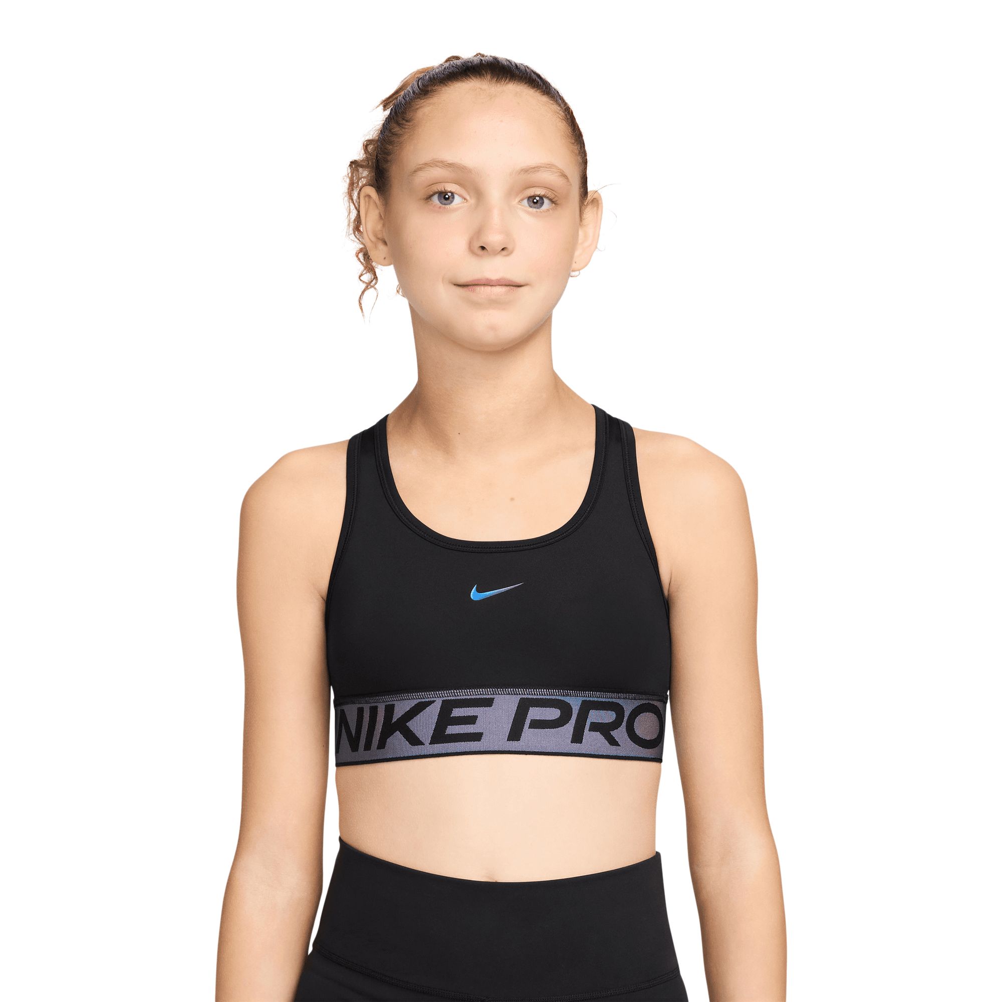 Nike Pro Kids' Swoosh Sport Pack Dri-FIT Sports Bra